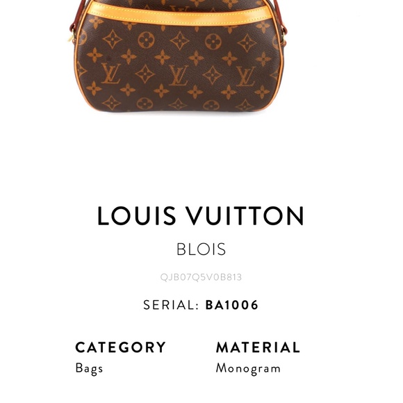 Louis Vuitton Blois Crossbody Bag-like new - Picture 9 of 10